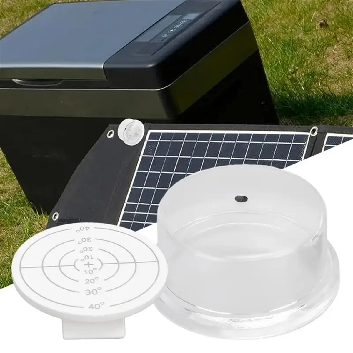 Solar Tracker for Solar Panel Water-Resistant Solar Angle Adjust Meter Sun Angle Finder Guide Multipurpose Solar Panel