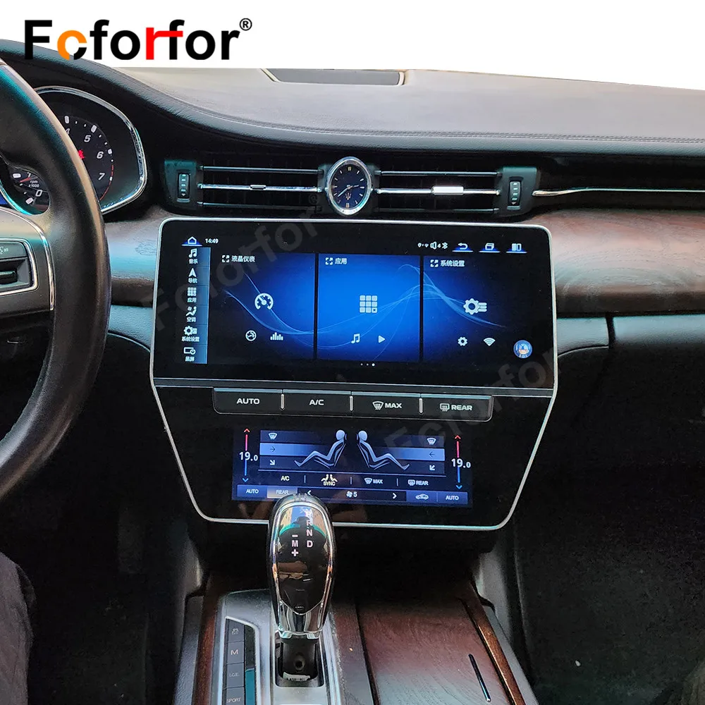 

Upgrade For Maserati GT 2007-2015 QLED Touch Screen Android 13 Car Radio Multimedia Player CarPlay GPS Navigation Heat Unit