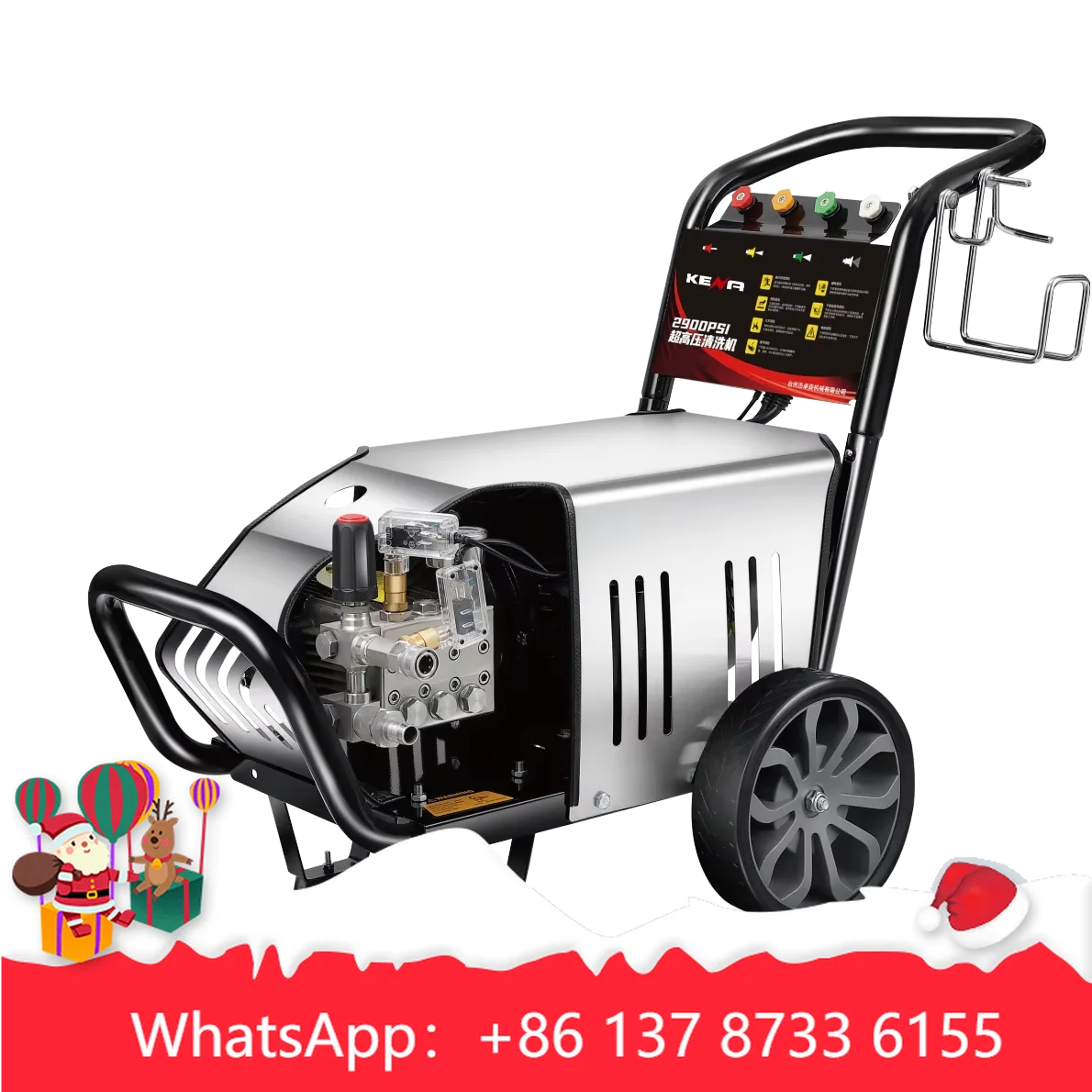 

5.5 Kw 3 Phase Motor 220v 380v 220 Bar 3200 Psi Electric High Pressure Washer Car Washer