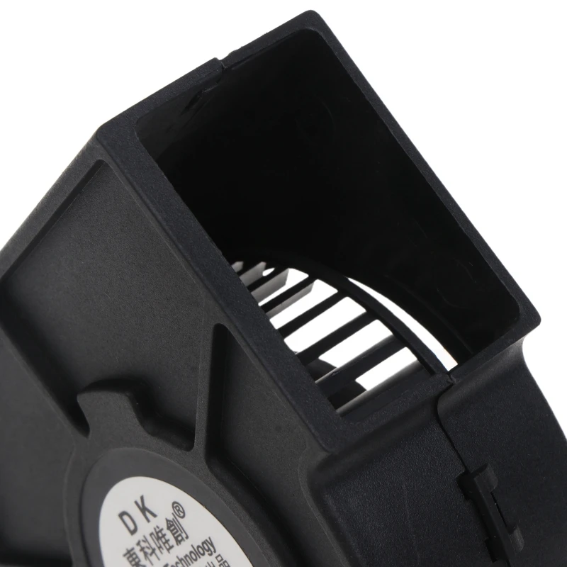 สำหรับ 12V 4.4W บาร์บีคิวพัดลมเครื่องเป่าลมย่างปิคนิคเตาไม้ทำอาหาร 75x75x30