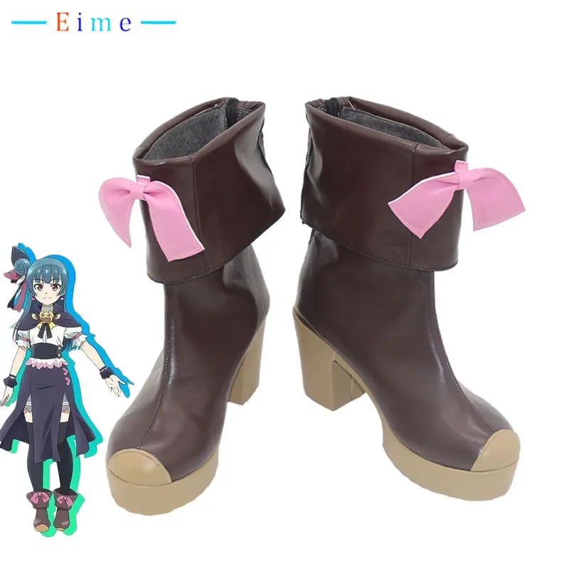 

Game Lovelive Sunshine Yohane Cosplay Shoes Halloween Carnival Boots PU Shoes Cosplay Props Custom Made