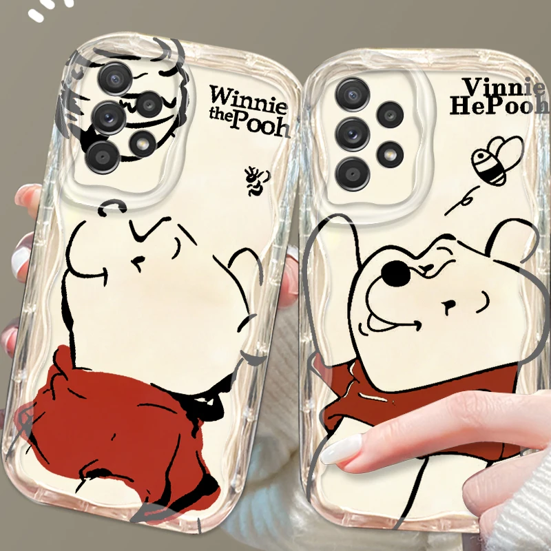 

Disney Winnie The Pooh Cute For Samsung A55 A54 A53 A52 A35 A34 A33 A32 A25 A24 A23 A22 A21S A15 A13 A14 5G Wave Oil TPU
