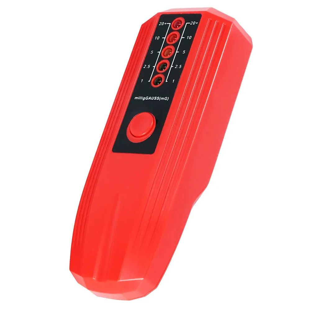 Misuratore di radiazioni elettromagnetiche Indicatori a 5 LED Emf per articoli domestici Lettore di radiazioni Emf