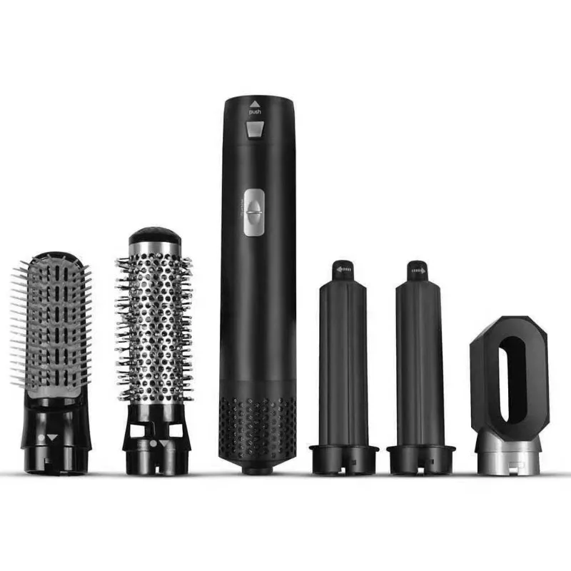 

Dual-purpose hot roll rod comb automatic ironing dry and wet May Day hot hair comb, straight new suction hair dryer