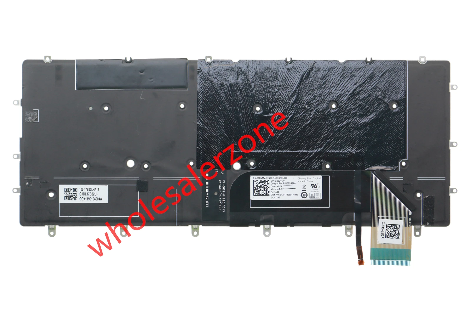 

New US black / white Backlit Keyboard for Dell XPS 13 7390 P82G P82G003 (not XPS 13 7390 2-in-1) XPS 13 9305 P82G P82G004 laptop