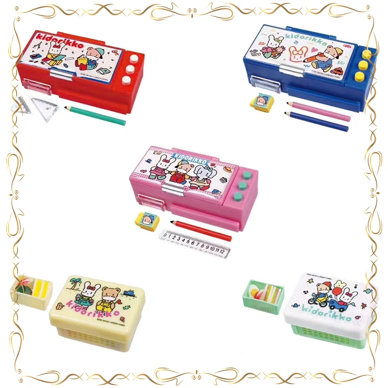 

Gashapon Mini Pencil-box Miniaturization Multifunctional Kawaii Children's Day Gifts Desktop Ornament Action Figure Model Toys