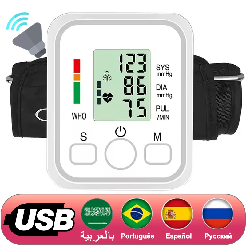 monitor-de-pressao-arterial-de-braco-led-russo-Arabe-espanhol-portugues-transmissao-de-voz-esfigmomanometro-tonometro-bp-monitor