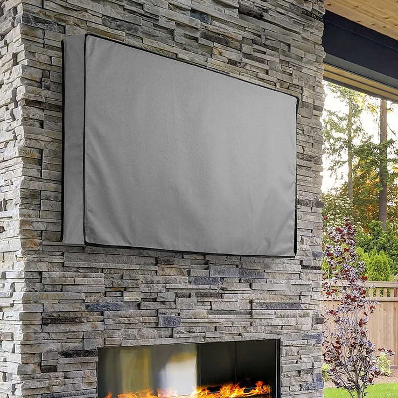 Outdoor-TV-Abdeckung, 32 Zoll, 36 Zoll, 43 Zoll, 50 Zoll, 55 Zoll, 60 Zoll, 65 Zoll, 75 Zoll, 85 Zoll TV-Bildschirm, wetterfeste Allzweck-Staubschutzhülle für LCD-Fernseher – Detail 16