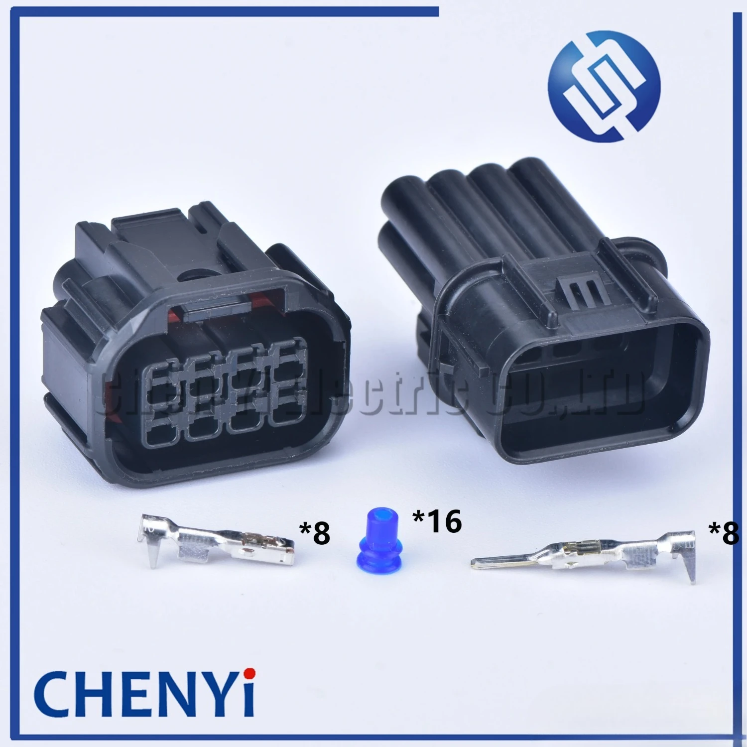 8 Pin car waterproof auto connector male or female LED headlight speaker plug sensor connectors 6181-6850 6189-7423 For Honda