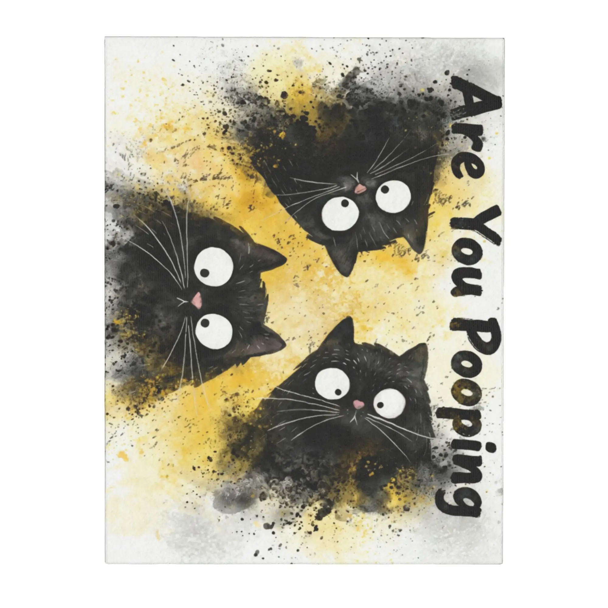 Are You Pooping Canvas Painting Wall Art Personalized Painting Unframed Art for Apartment  Unique Present for Friends 30x40cm