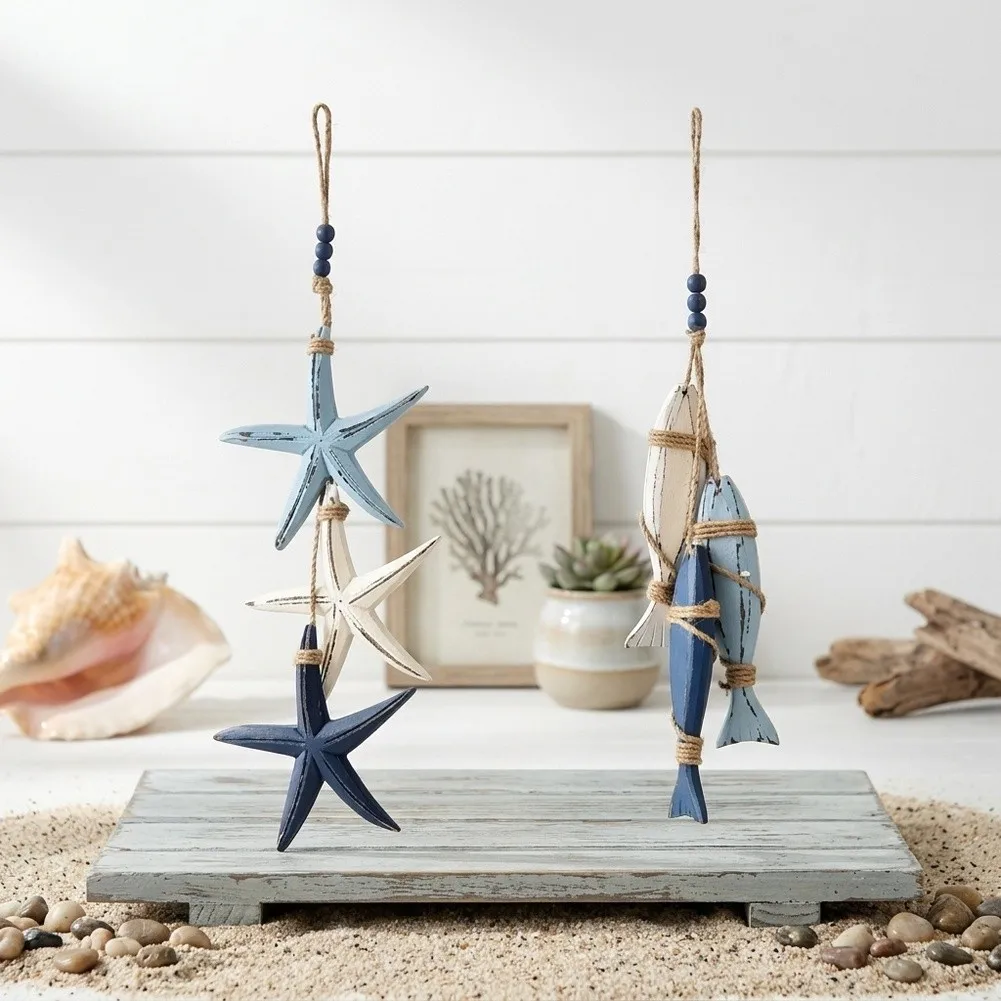 CoFor astFor al WFor all For art Fish StFor arfish Decor Blue Theme 59 cm x 17 cm For and 54 cm x 4.5 cm x 2 cm