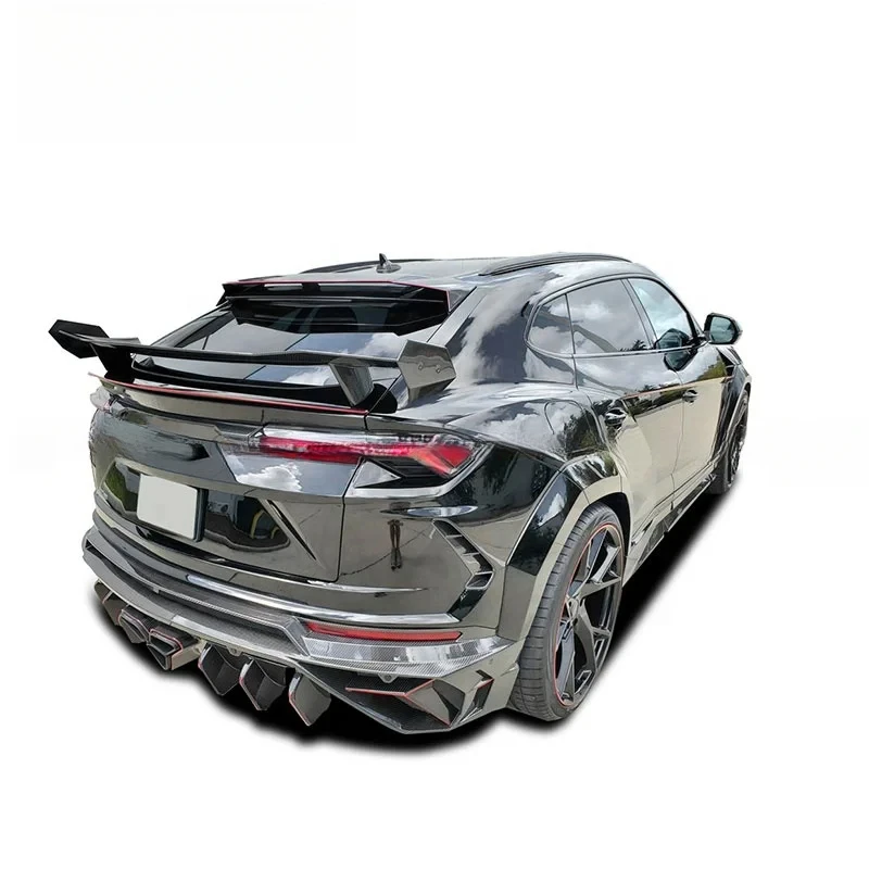 

MSY Style Carbon Fiber Single Deck High Tail Rear Spoiler Trunk Wing