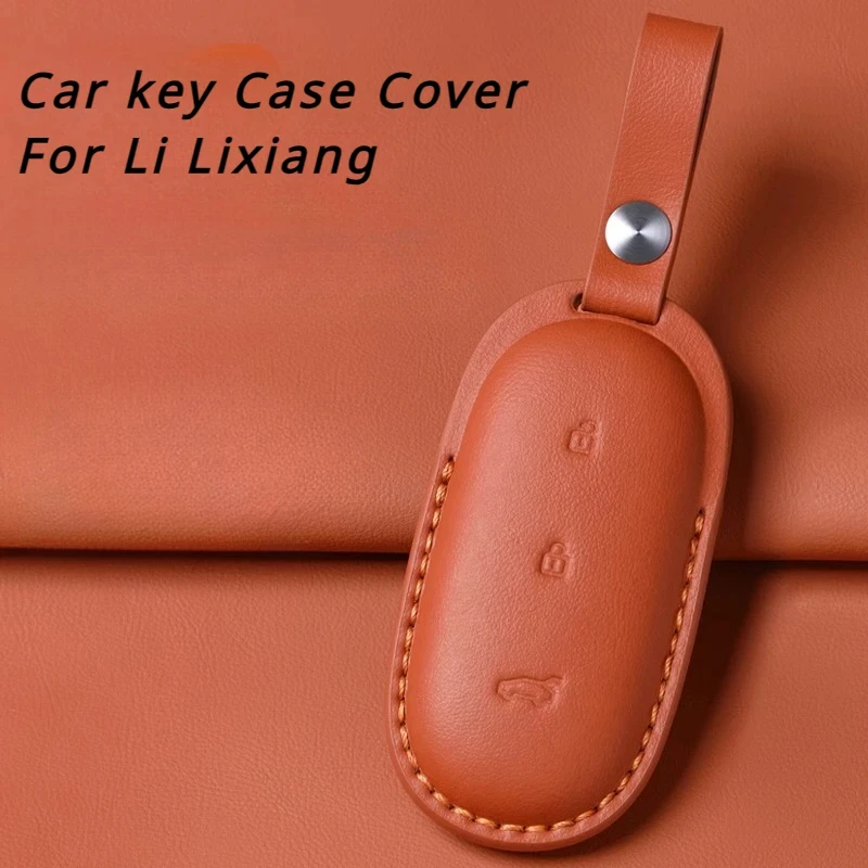 

Car Remote Key Case Cover for Li Lixiang L6 L7 L8 L9 2022 2023 2024 for Li Auto Leading Ideal Key Shell Fob Keychain Accessories