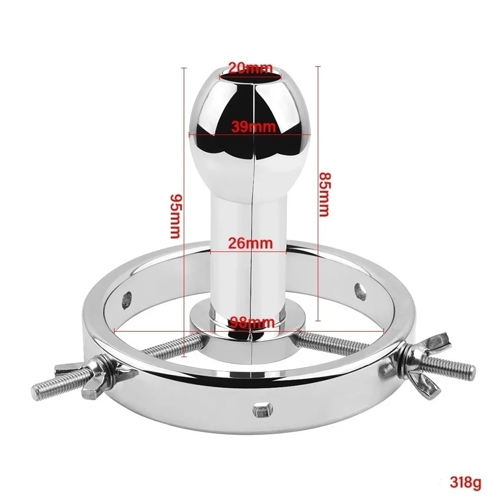 항문 확장기 금속 조정 가능한 거대한 엉덩이 플러그 질 항문 확장기 확장기 확장 검경 섹스 토이 여성 남성 커플