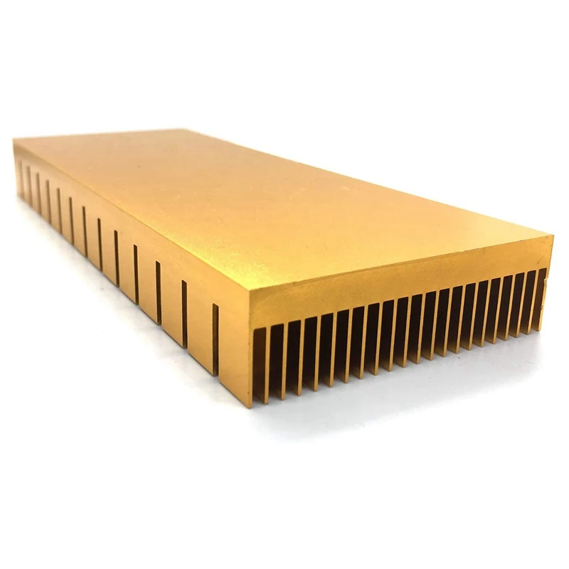 Cooling Module, 5.9 X 2.36 X 0.7 Inch Aluminum Heat Sink Heatsink Cooler Fin For High Power LED Amplifier Transistor