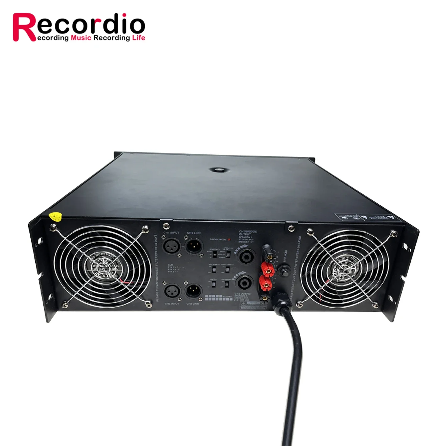 GAP-H1800 3U Power Amplifier 2000W 2 Channels Powerful Amplifier For Professional stage performance High Power And Quality