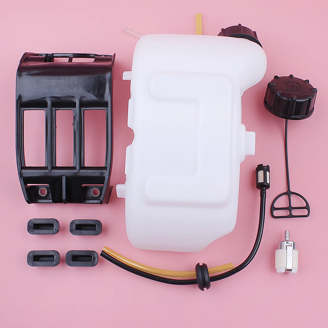 Fuel Tank Guard Cap Filter Line Rubber Mounting Kit For Honda GX35 GX35NT HHT35S Lawn Mower Engine Parts Blower Gasoline mower