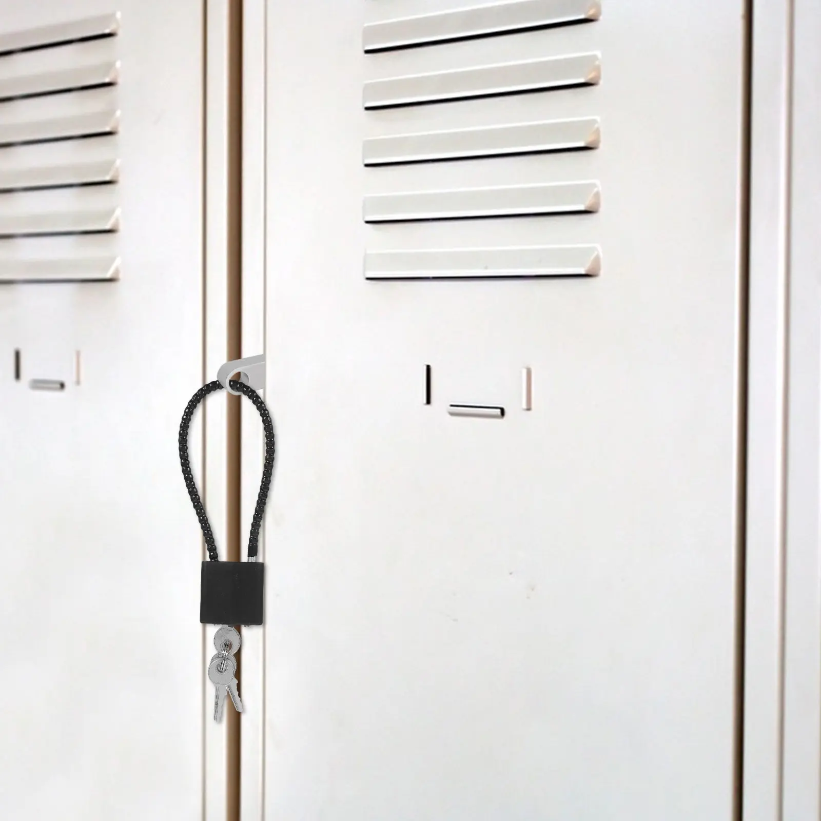 Metal Cabinet Lock for Dormitory, Gym & Student Lockers – Single-End Openable Storage Door Lock Set