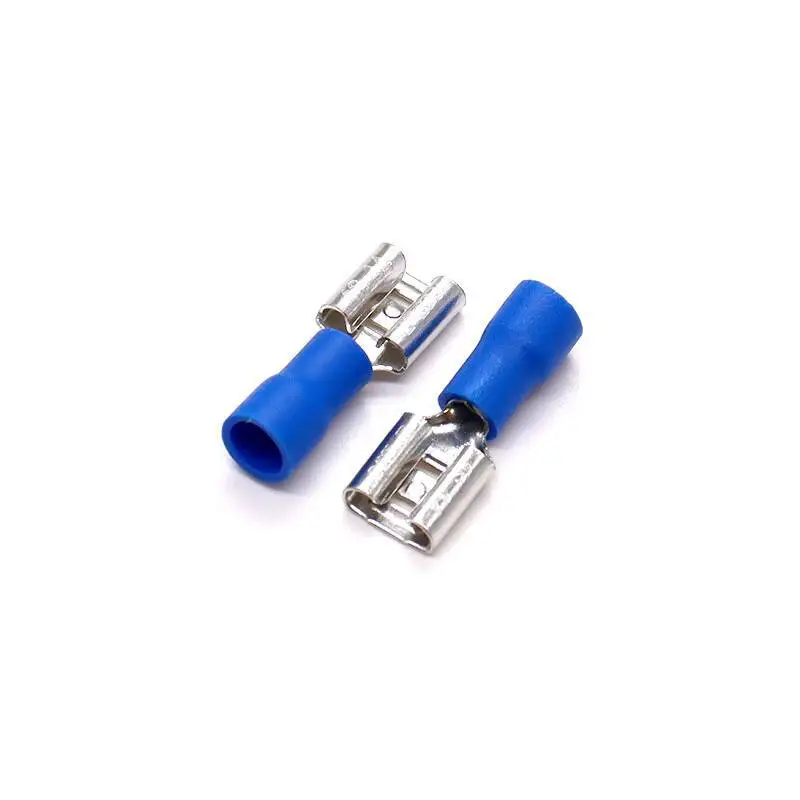 20 Stück Federklemmenstecker 2,8/4,8/6,3 mm, Hülse, Verbindungsstück, Bootsschalter, Kaltpresskopf – Detail 16