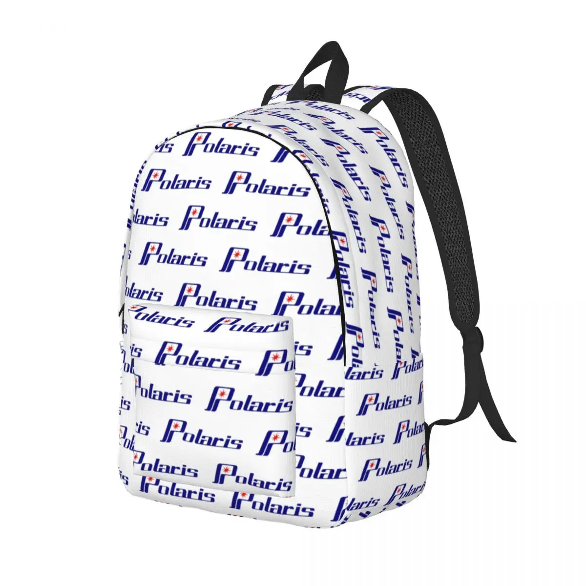 Polaris Logo Backpack Daypack Large Capacity Boys Girls BookBag School Bag Shoulder Bags for Men Women