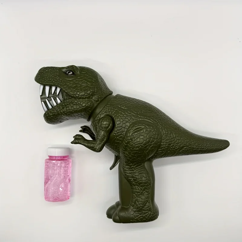 Machine à bulles électrique poreuse dinosaure, jouet avec fonction Cool de têtes secouantes de la lumière, cadeaux d'anniversaire pour garçons et filles, nouvelle collection
