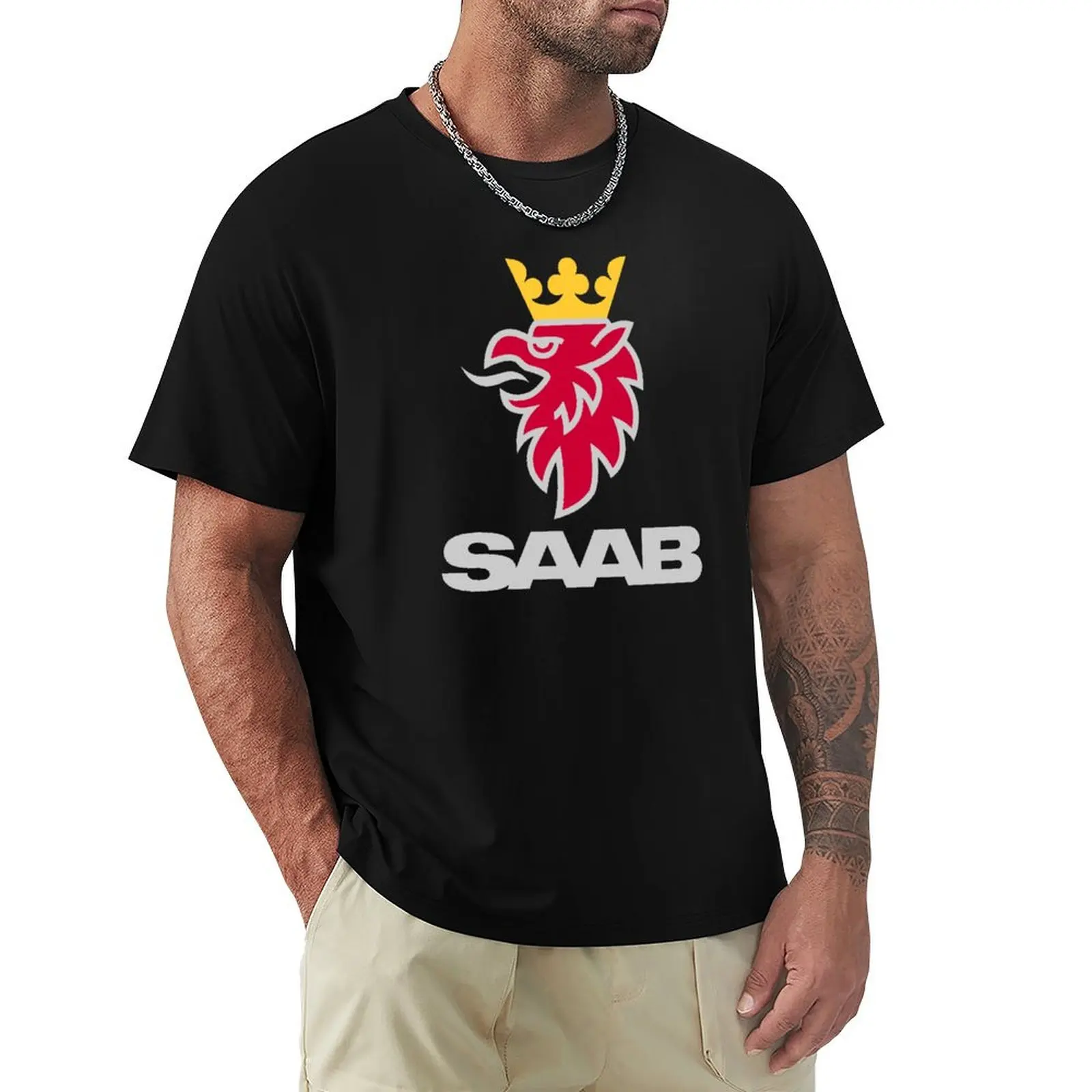 

Saab logo products T-Shirt graphic tee shirt valentines clothes outfits for men