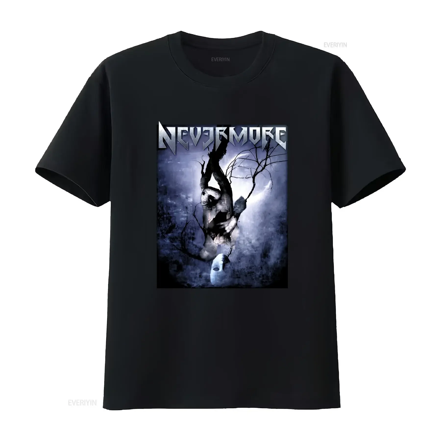 Nevermore Band Dead Heart In A World Print T Shirt Available Full Sizes From S To 5XL vintage Washed Soft Stylish Unisex