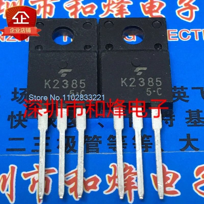 （10PCS/LOT） K2385 2SK2385  TO-220F 60V 36A