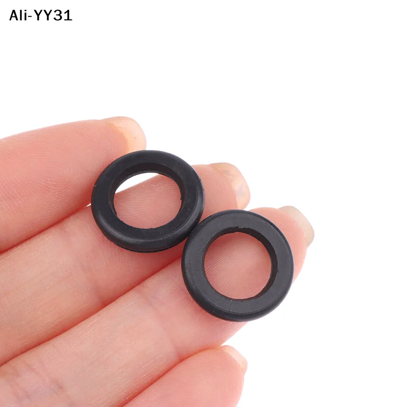 【Y31】2Pcs 15mm Black Rubber Inflatable Pump Piston O-Ring/Sensor For Inflatable Pump 1S Electric Pump Connecting Rod Seal Ring