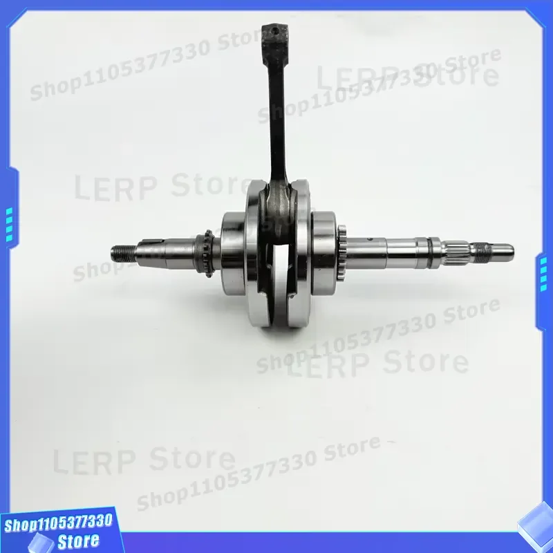High Precision Forged Steel Crankshaft Connecting Rod Assembly for WAVE125 Motorcycle Engine Spare Parts Replacement