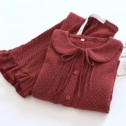 Maternity Clothing Women Autumn Long Sleeve Breastfeeding Pajamas Feeding Nightie Lactation Pajamas Sleep For Pregnancy