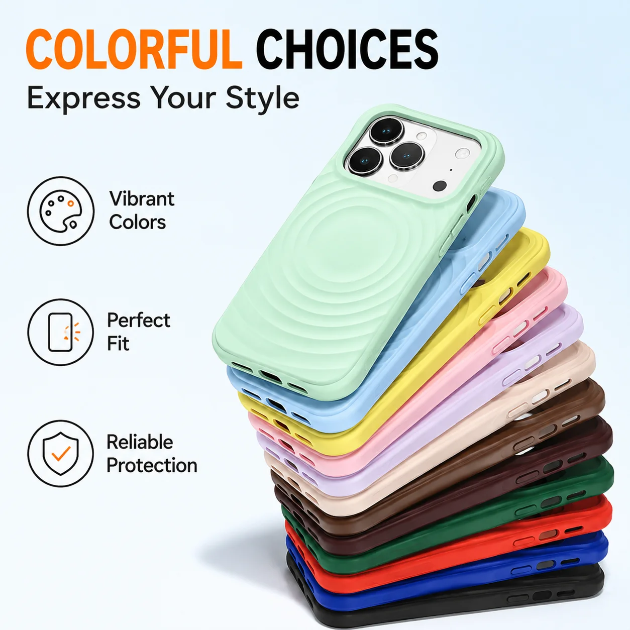 Wavy Liquid Silicone Cases For iPhone 17 16 15 14 Pro Max  Case For Apple iPhone  14 15 16 17 Pro Cover Original phone case