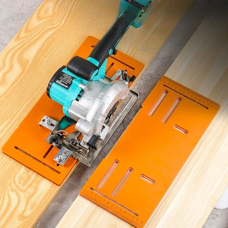 

6/8mm Gypsum Board Arc Grinding Tool Professional Cutting Machine Base Plate 90°/45° Cut Air Pump Suction Cup Woodworking Tool