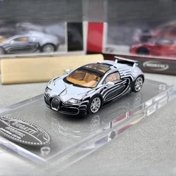 Mortal 1:64 Bugatti Veyron ceramic dragon alloy simulation car model