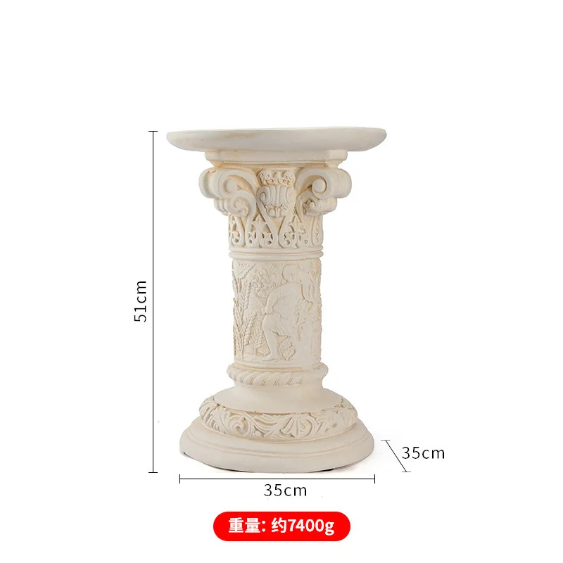 CX European style, wedding props, pillar base, retro garden, courtyard, balcony decoration