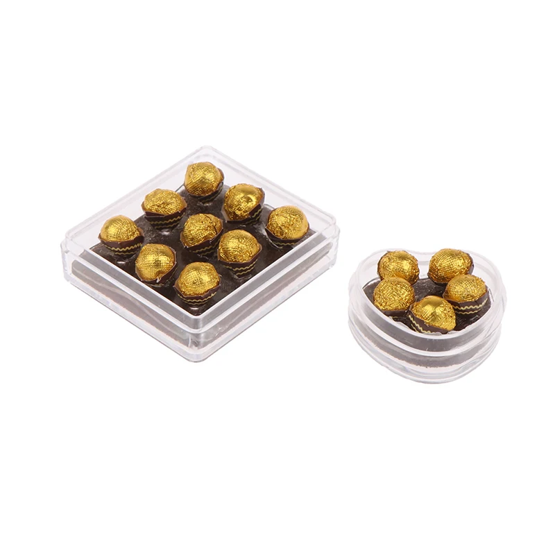 1:12 Dollhouse Miniature Chocolate Gift Box Model Food Toy Kitchen Accessories
