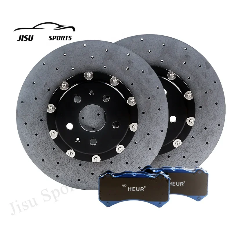 Carbon Ceramic Material Car Brake Disc 330 355 400 420mm Brake Rotor for Audi S6 S7 C7 RS5 RS6 RS7 Porsche