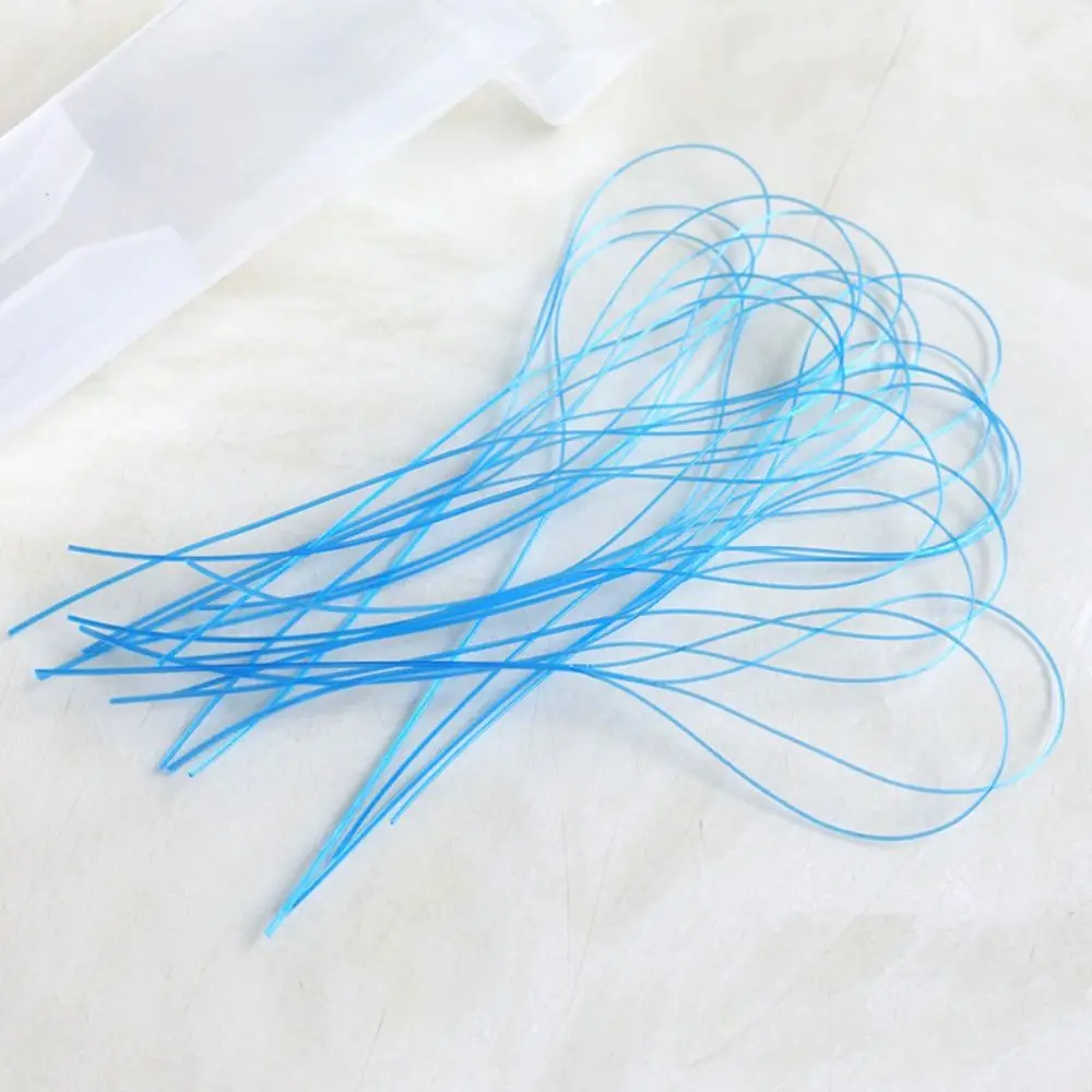 

Nylon Loop Design Dental Floss Threaders Orthodontic Interdental Needle Tooth Brackets Wire Holder Cleaning for 70Pcs