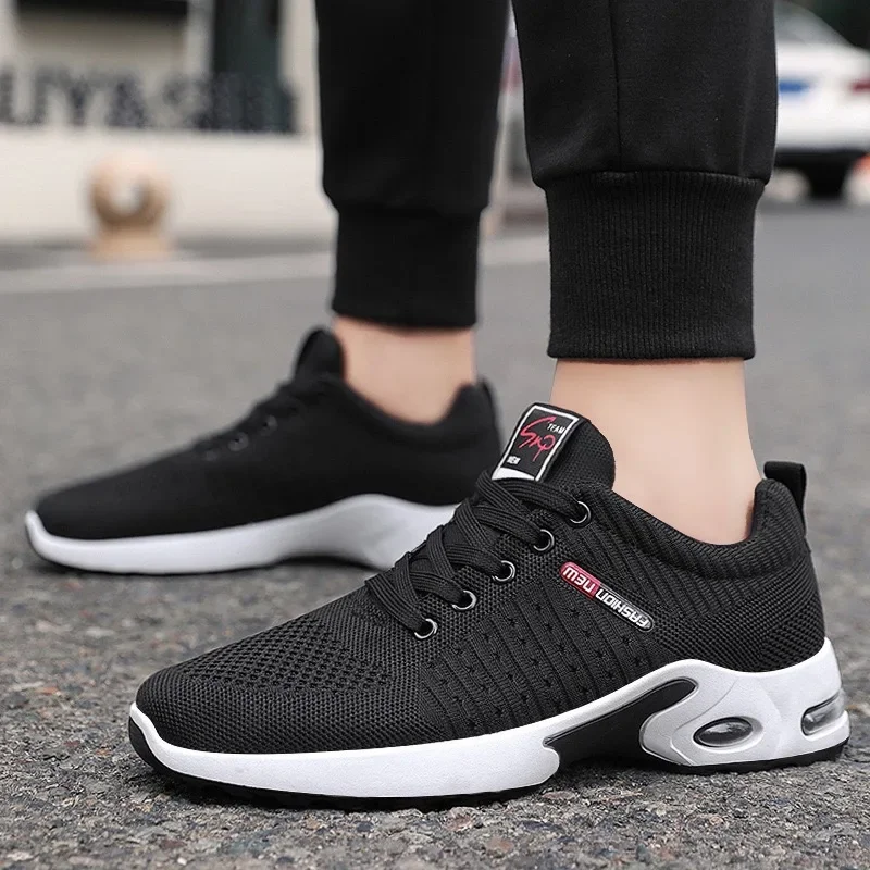 Men's Sneakers 2024 new lace up Casual shoes Light breathable sport Running Shoes for Men tennis training shoe zapatillas hombre