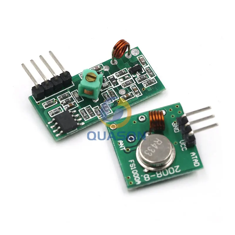 315 433 Mhz 315Mhz 433Mhz RF Transmitter And Receiver Link Kit forArduino Wireless Remote Control Module Voltage Module Board