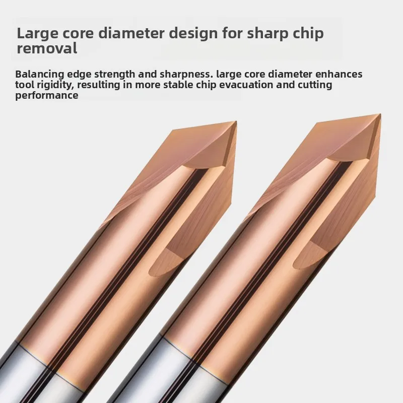 HRC55 Carbide Chamfer Cutter 60 90 120 Degree Chamfering Tool End Mill V Groove Router Bit for Metal Wood CNC Milling