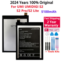 2024 years 100% Original 5100mAh Battery For UMI UMIDIGI S2 / S2 Pro / S2 Lite High quality Replacement Batteries Fast Shipping