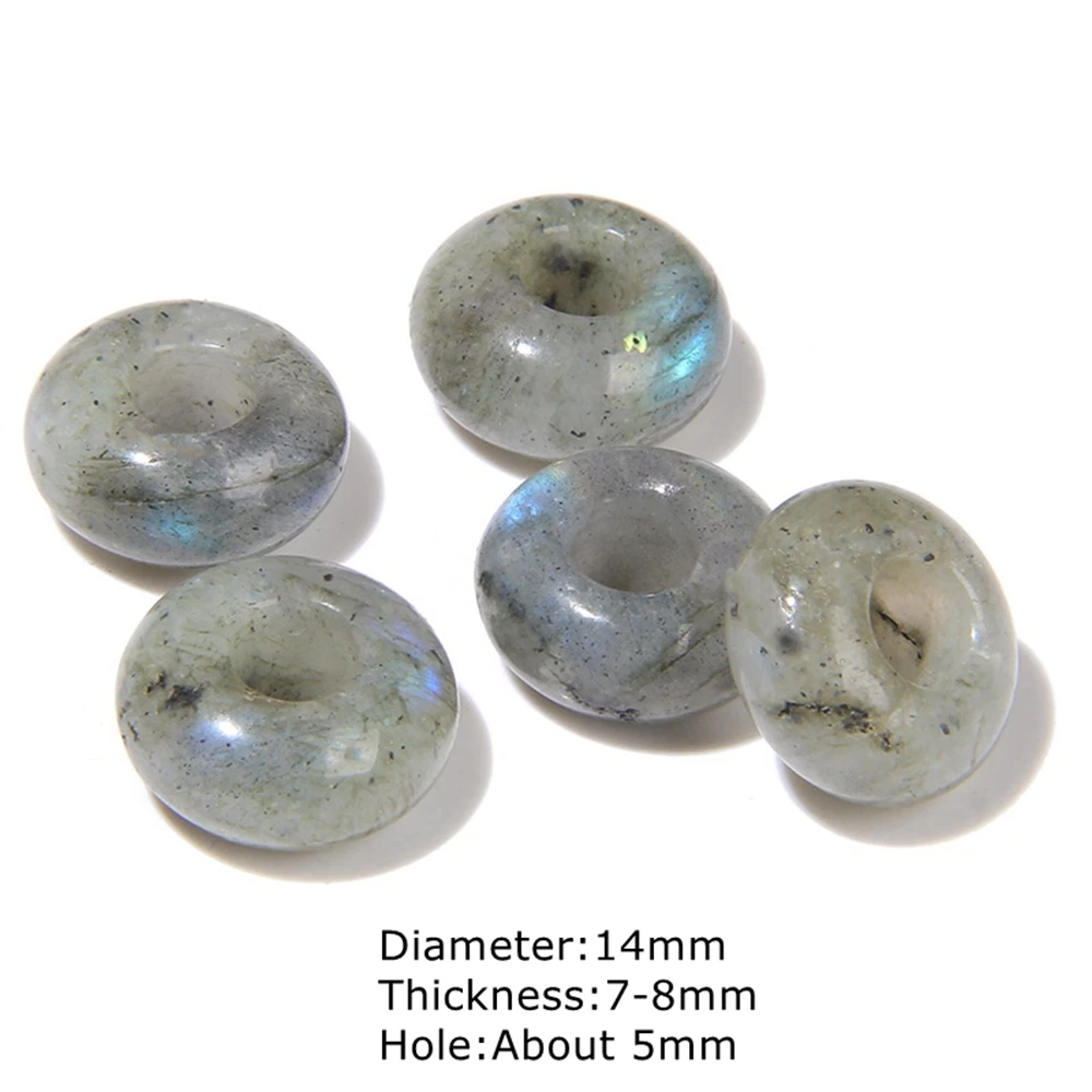 Wholesale Natural Stone Big Hole Beads