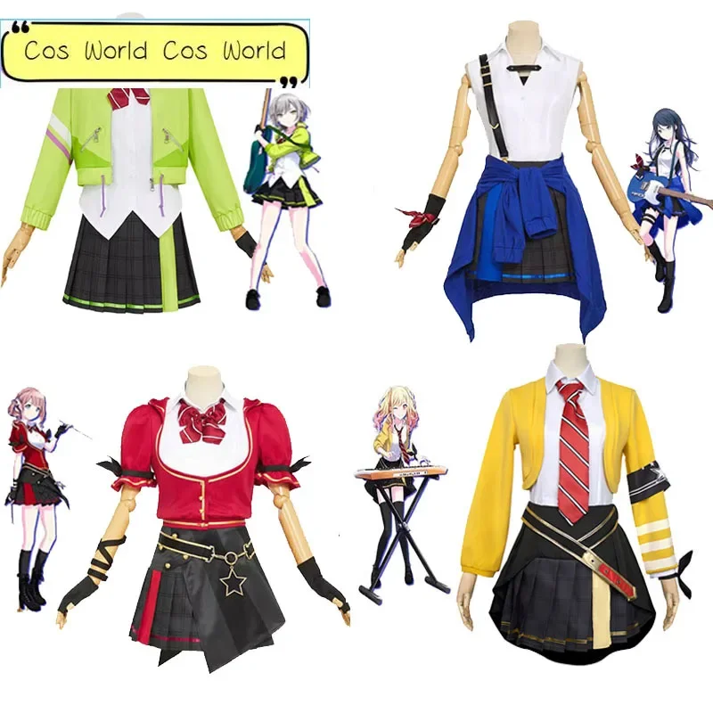 Project Sekai Colorful Stage Feat Leo/need Cosplay Costume Hinomori Shiho Tenma Saki Hoshino Ichika Halloween Women Girl Outfit