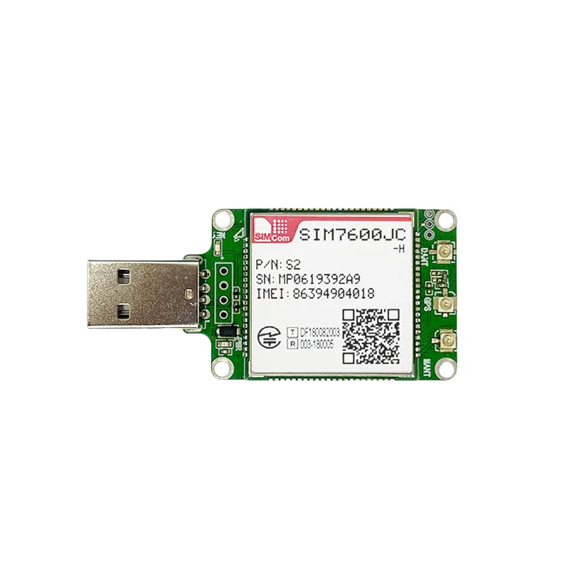 SIMcom SIM7600JC-H LTE CAT4 USB Dongle breakout kit TE-A 1 pz