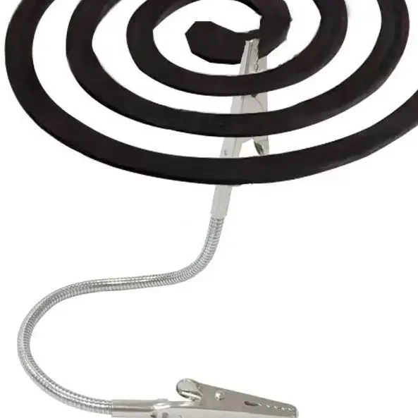 Mosquito Metal Double Ended Coil Clip Portable Broken Incense Clip Stand Mosquito Coil Rack Photo Folder Label Card Holder