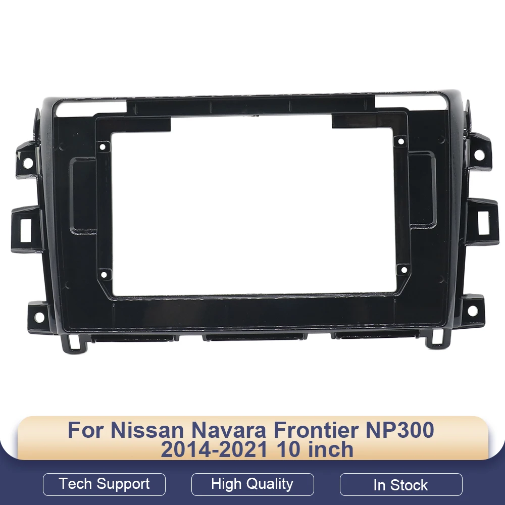 

Панель для автомагнитолы Nissan Navara Frontier NP300 Terra Renault Alaskan 2014-2021, 10 дюймов, с адаптером Canbus и кабелем для подключения.