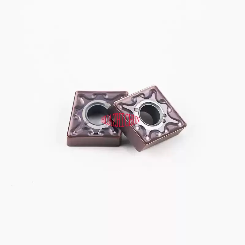 

HUAZHICHUN 10 шт. твердосплавные вставки CNMG120404-VP2 PC8110
