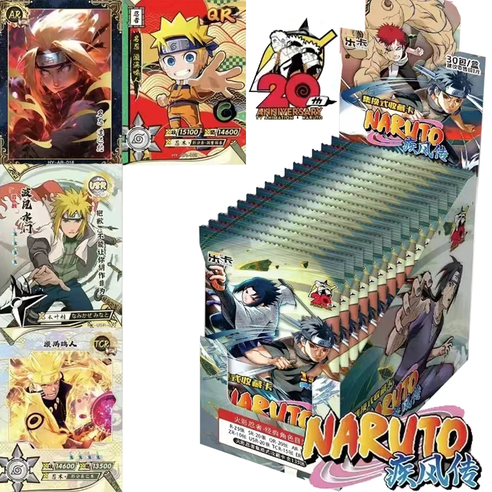 

Naruto Card Periphery Collection for Boys and Girls Namikaze Minato Hatake Kakashi Anime Role Collection Cards Kids Toys Gifts