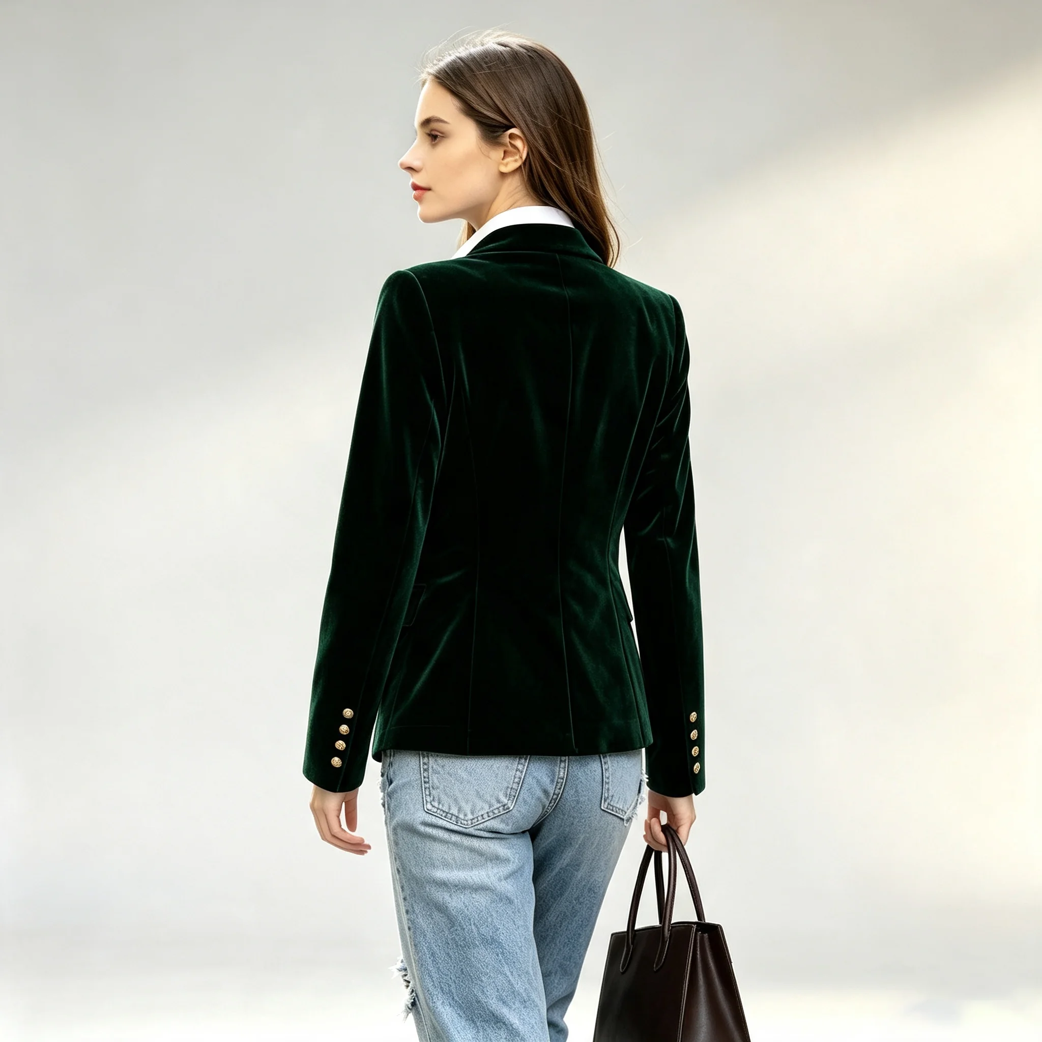 Elegant Women Velvet Blazer Ja - Velvet Blazer Vintage review and price